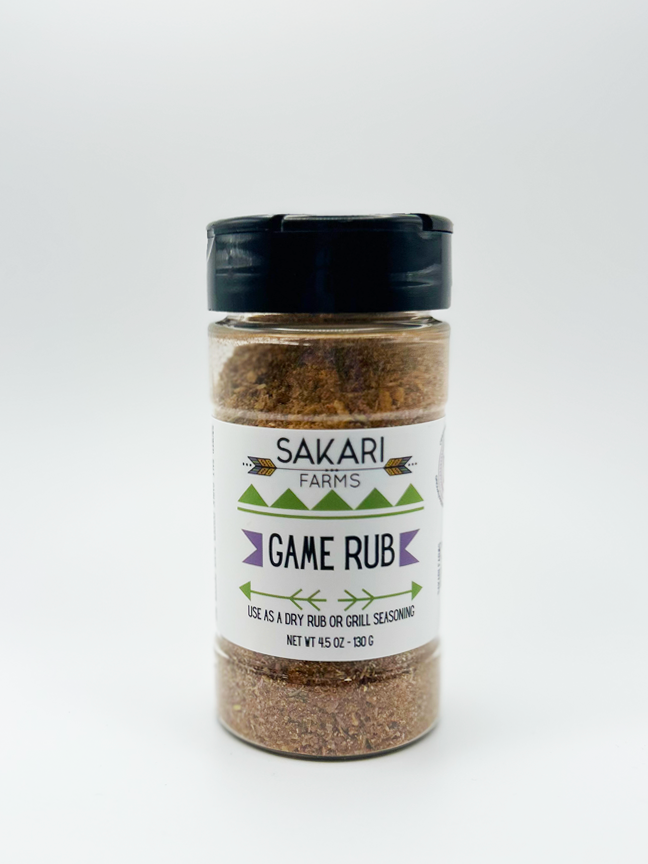 Game Rub — Sakari Farms/Bend, Oregon